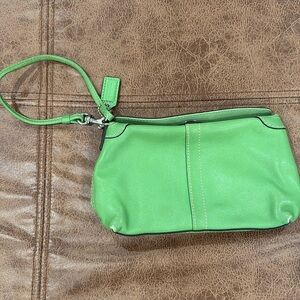 Green Leather Women's Bag